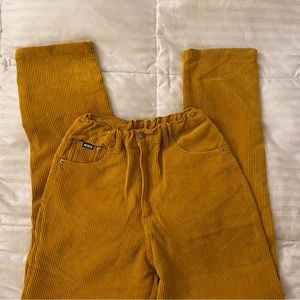 Yellow Corduroy Pants